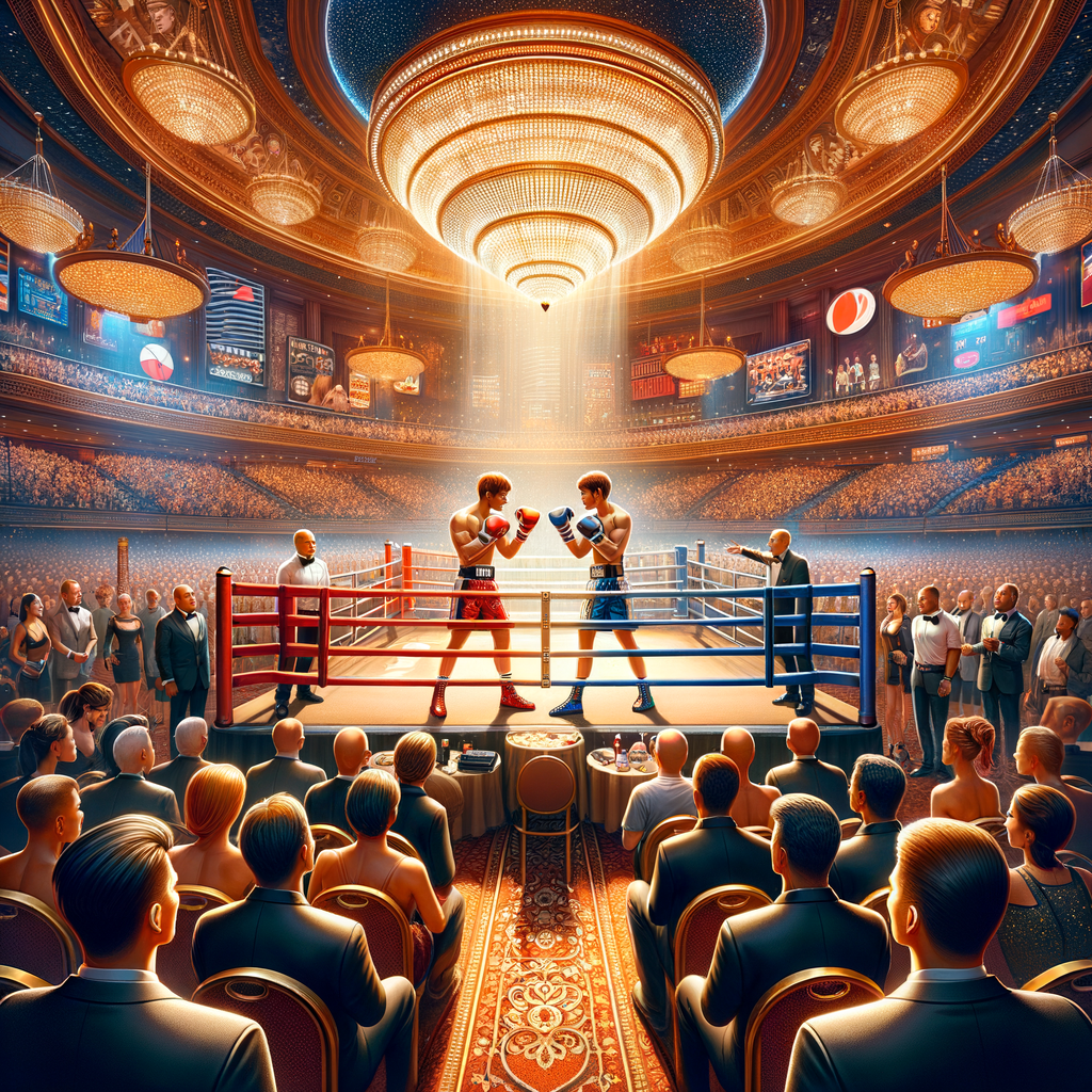 Boxing Ring Champions Triumph